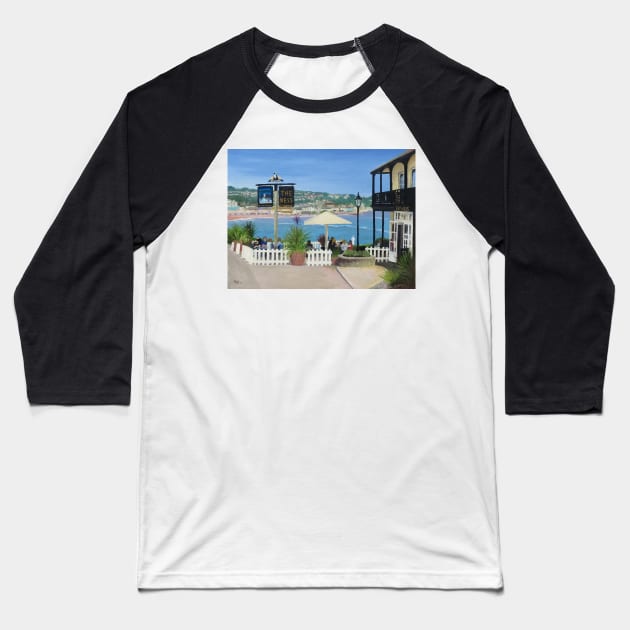 The Ness, Shaldon Baseball T-Shirt by richardpaul